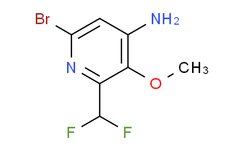 AM224117 | 1805087-68-6 | 4-Amino-6-bromo-2-(difluoromethyl)-3-methoxypyridine