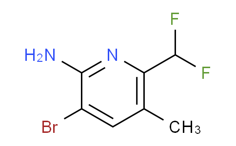 AM224119 | 1806824-28-1 | 2-Amino-3-bromo-6-(difluoromethyl)-5-methylpyridine