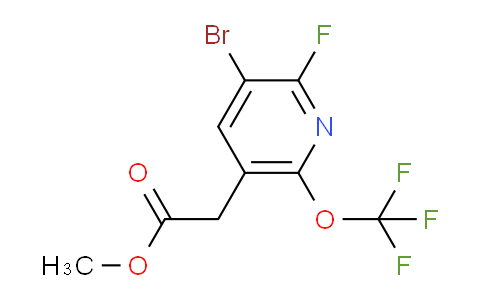 AM22412 | 1803985-16-1 | Methyl 3-bromo-2-fluoro-6-(trifluoromethoxy)pyridine-5-acetate
