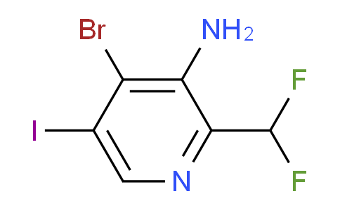 AM224124 | 1805287-57-3 | 3-Amino-4-bromo-2-(difluoromethyl)-5-iodopyridine