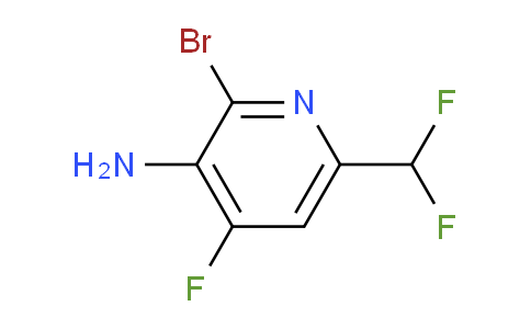 AM224126 | 1806822-58-1 | 3-Amino-2-bromo-6-(difluoromethyl)-4-fluoropyridine