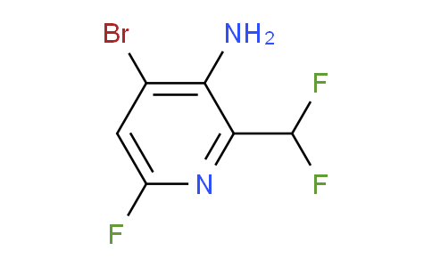 AM224127 | 1805167-52-5 | 3-Amino-4-bromo-2-(difluoromethyl)-6-fluoropyridine
