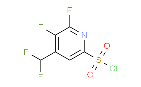 AM224135 | 1806823-53-9 | 2,3-Difluoro-4-(difluoromethyl)pyridine-6-sulfonyl chloride