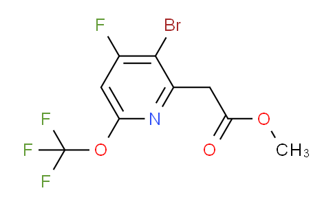 AM22414 | 1803985-21-8 | Methyl 3-bromo-4-fluoro-6-(trifluoromethoxy)pyridine-2-acetate