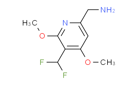 6-(Aminomethyl)-3-(difluoromethyl)-2,4-dimethoxypyridine
