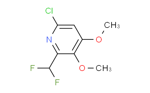 AM224157 | 1806799-61-0 | 6-Chloro-2-(difluoromethyl)-3,4-dimethoxypyridine