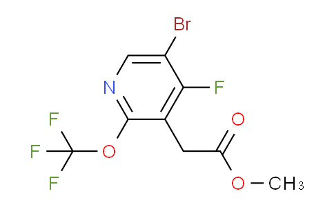 AM22417 | 1804448-48-3 | Methyl 5-bromo-4-fluoro-2-(trifluoromethoxy)pyridine-3-acetate
