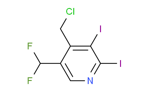 AM224170 | 1806798-64-0 | 4-(Chloromethyl)-5-(difluoromethyl)-2,3-diiodopyridine