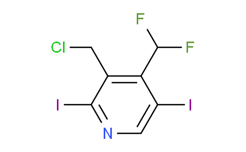 AM224171 | 1806798-68-4 | 3-(Chloromethyl)-4-(difluoromethyl)-2,5-diiodopyridine