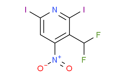 AM224176 | 1806897-24-4 | 3-(Difluoromethyl)-2,6-diiodo-4-nitropyridine