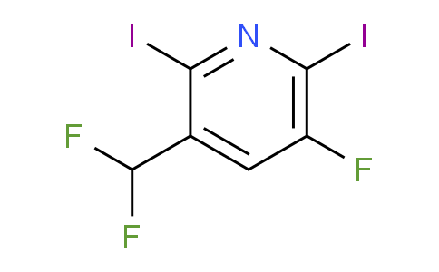 AM224181 | 1805045-80-0 | 3-(Difluoromethyl)-2,6-diiodo-5-fluoropyridine