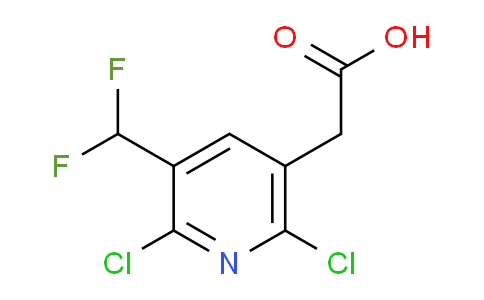 AM224190 | 1806826-28-7 | 2,6-Dichloro-3-(difluoromethyl)pyridine-5-acetic acid