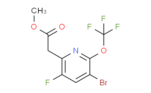 AM22421 | 1804562-47-7 | Methyl 3-bromo-5-fluoro-2-(trifluoromethoxy)pyridine-6-acetate