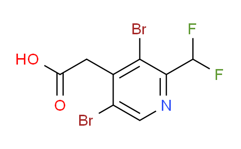 AM224223 | 1804716-73-1 | 3,5-Dibromo-2-(difluoromethyl)pyridine-4-acetic acid