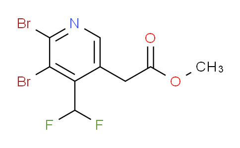 AM224224 | 1804716-85-5 | Methyl 2,3-dibromo-4-(difluoromethyl)pyridine-5-acetate
