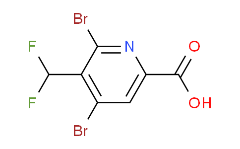 AM224231 | 1806787-35-8 | 2,4-Dibromo-3-(difluoromethyl)pyridine-6-carboxylic acid