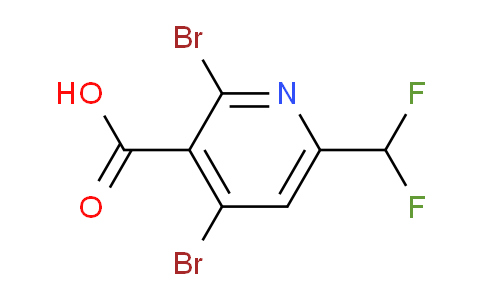 AM224232 | 1804706-67-9 | 2,4-Dibromo-6-(difluoromethyl)pyridine-3-carboxylic acid