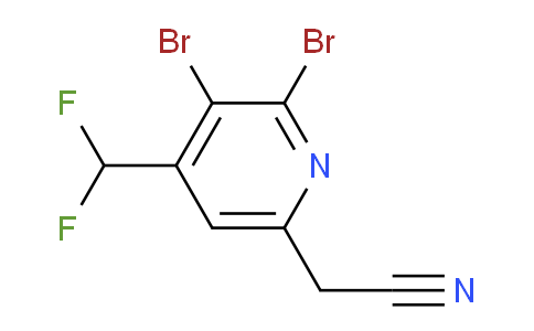 AM224235 | 1805318-68-6 | 2,3-Dibromo-4-(difluoromethyl)pyridine-6-acetonitrile