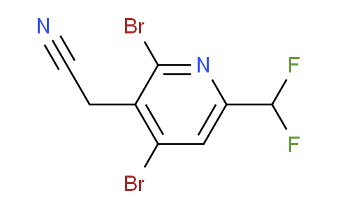 AM224237 | 1805243-05-3 | 2,4-Dibromo-6-(difluoromethyl)pyridine-3-acetonitrile
