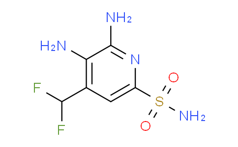 2,3-Diamino-4-(difluoromethyl)pyridine-6-sulfonamide