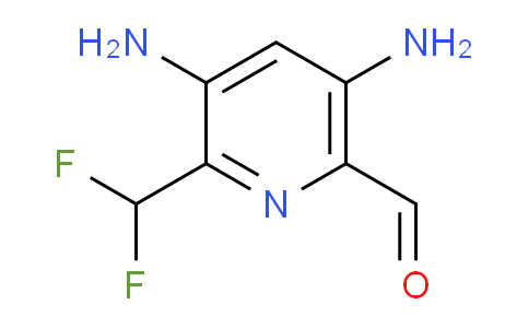 3,5-Diamino-2-(difluoromethyl)pyridine-6-carboxaldehyde