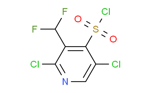 2,5-Dichloro-3-(difluoromethyl)pyridine-4-sulfonyl chloride