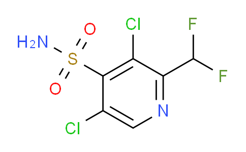 AM224261 | 1806833-43-1 | 3,5-Dichloro-2-(difluoromethyl)pyridine-4-sulfonamide