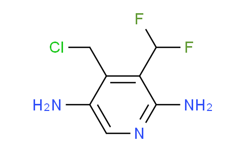 4-(Chloromethyl)-2,5-diamino-3-(difluoromethyl)pyridine