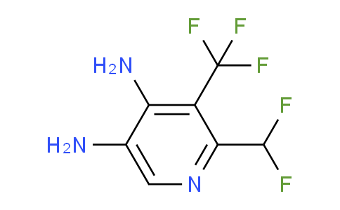 4,5-Diamino-2-(difluoromethyl)-3-(trifluoromethyl)pyridine