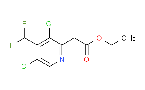 Ethyl 3,5-dichloro-4-(difluoromethyl)pyridine-2-acetate