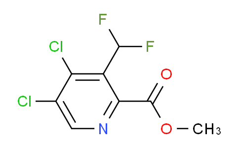 AM224274 | 1805994-71-1 | Methyl 4,5-dichloro-3-(difluoromethyl)pyridine-2-carboxylate