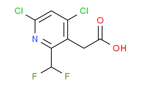 AM224278 | 1806826-25-4 | 4,6-Dichloro-2-(difluoromethyl)pyridine-3-acetic acid