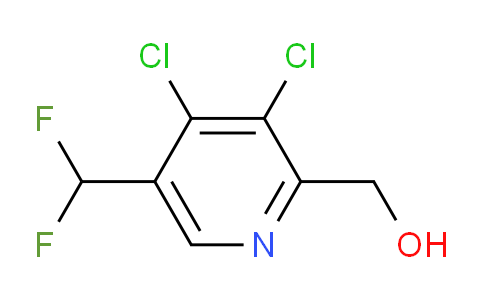 3,4-Dichloro-5-(difluoromethyl)pyridine-2-methanol