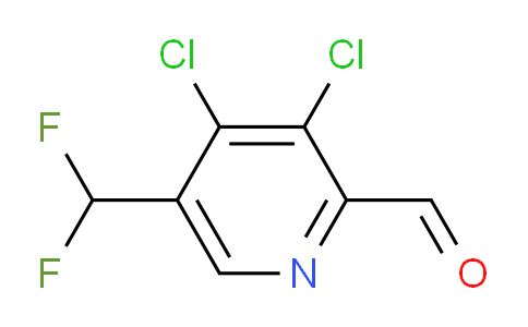 3,4-Dichloro-5-(difluoromethyl)pyridine-2-carboxaldehyde