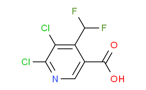 2,3-Dichloro-4-(difluoromethyl)pyridine-5-carboxylic acid