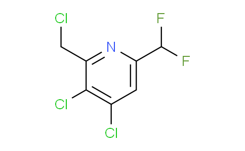 2-(Chloromethyl)-3,4-dichloro-6-(difluoromethyl)pyridine