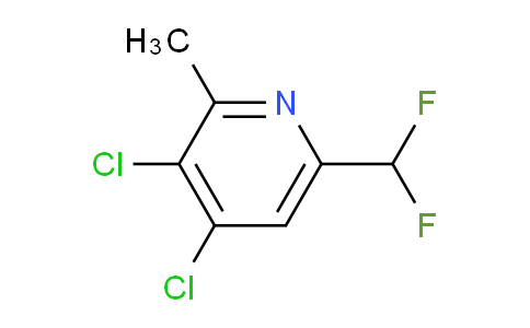 3,4-Dichloro-6-(difluoromethyl)-2-methylpyridine