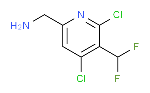 6-(Aminomethyl)-2,4-dichloro-3-(difluoromethyl)pyridine