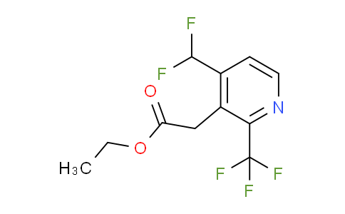 AM224305 | 1806809-47-1 | Ethyl 4-(difluoromethyl)-2-(trifluoromethyl)pyridine-3-acetate