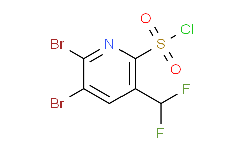 AM224310 | 1805967-50-3 | 2,3-Dibromo-5-(difluoromethyl)pyridine-6-sulfonyl chloride