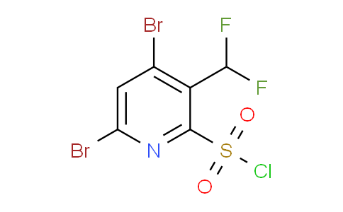 AM224311 | 1806802-28-7 | 4,6-Dibromo-3-(difluoromethyl)pyridine-2-sulfonyl chloride