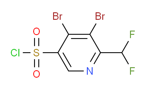 AM224312 | 1805967-74-1 | 3,4-Dibromo-2-(difluoromethyl)pyridine-5-sulfonyl chloride