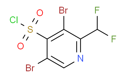 AM224313 | 1805325-30-7 | 3,5-Dibromo-2-(difluoromethyl)pyridine-4-sulfonyl chloride