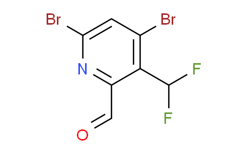 4,6-Dibromo-3-(difluoromethyl)pyridine-2-carboxaldehyde