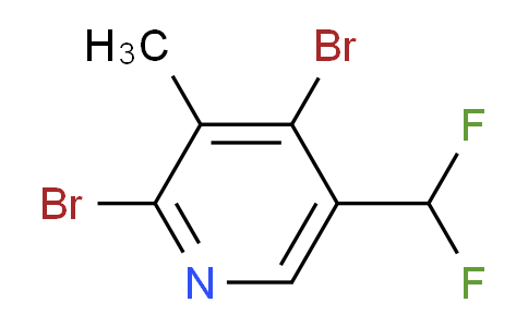 AM224338 | 1805043-82-6 | 2,4-Dibromo-5-(difluoromethyl)-3-methylpyridine
