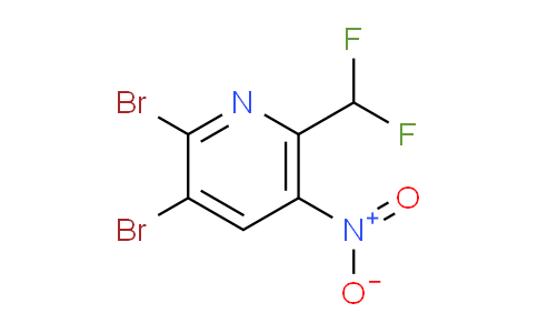 AM224340 | 1805047-47-5 | 2,3-Dibromo-6-(difluoromethyl)-5-nitropyridine