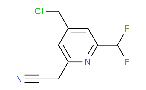 AM224342 | 1805336-02-0 | 4-(Chloromethyl)-2-(difluoromethyl)pyridine-6-acetonitrile