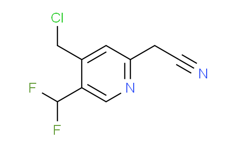 AM224343 | 1804443-89-7 | 4-(Chloromethyl)-5-(difluoromethyl)pyridine-2-acetonitrile