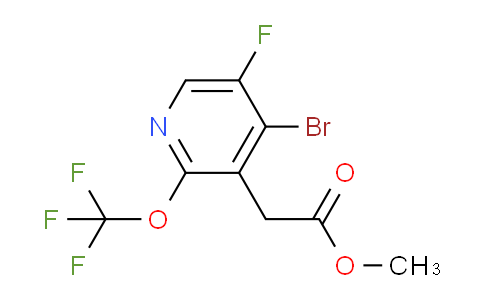 AM22435 | 1806178-16-4 | Methyl 4-bromo-5-fluoro-2-(trifluoromethoxy)pyridine-3-acetate