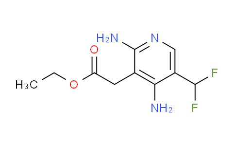 AM224361 | 1805316-64-6 | Ethyl 2,4-diamino-5-(difluoromethyl)pyridine-3-acetate